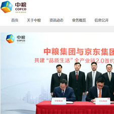 中糧集團(tuán)有限公司網(wǎng)站建設(shè)